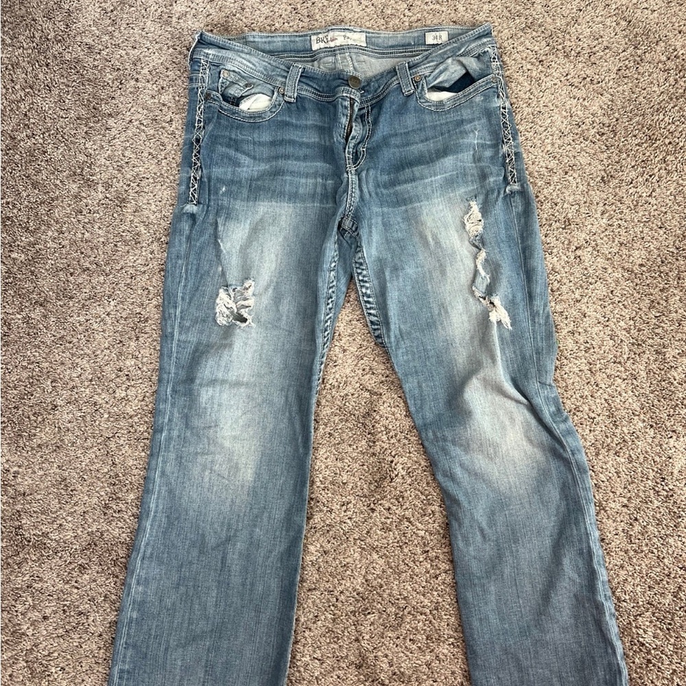 Buckle jeans
